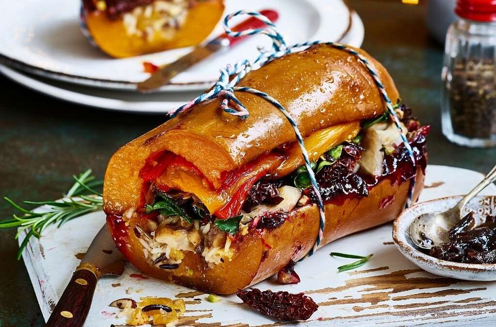 Gaz Oakley’s Stuffed Butternut Squash Roast